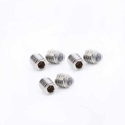 O PVC do comprimento de M8 4-8mm derruba os parafusos de fixação de aço inoxidável para botões de porta