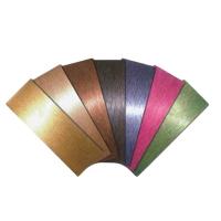 feuille d'or 304 d'acier inoxydable de miroir de 0.2mm-150mm pour la décoration de construction