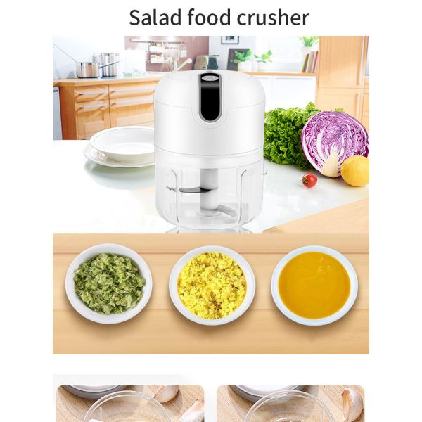 250 мл вместимости Белый внешний пищевой процессор с пищевой пластиковой чашей