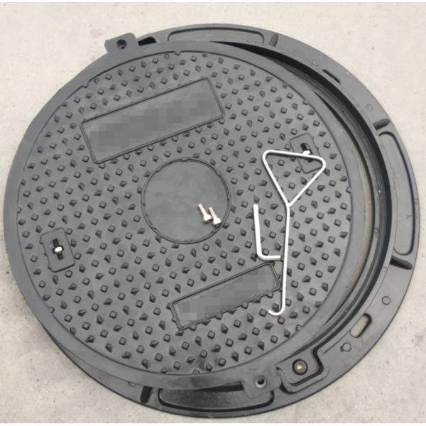 China Factory with CE/ISO En124 Ductile D400 Hinged SMC/BMC Square Fiberglass/Plastic/FRP Composite Manhole Cover Price for Resin