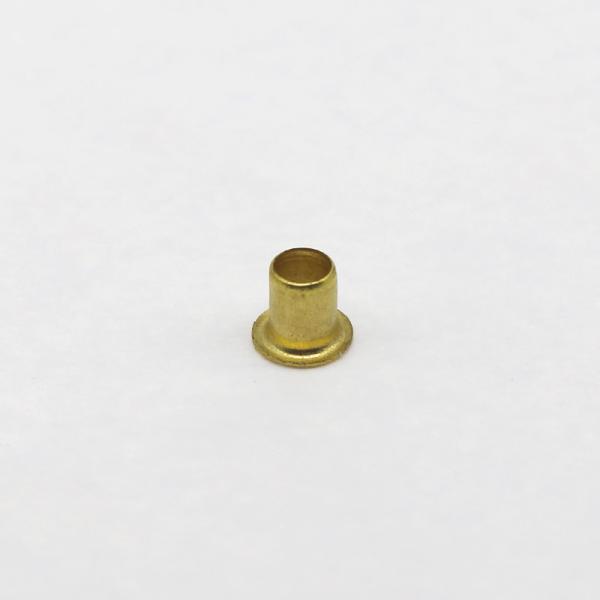 Customized Solid Copper Hollow Rivets Hot / Cold Heading Crafts