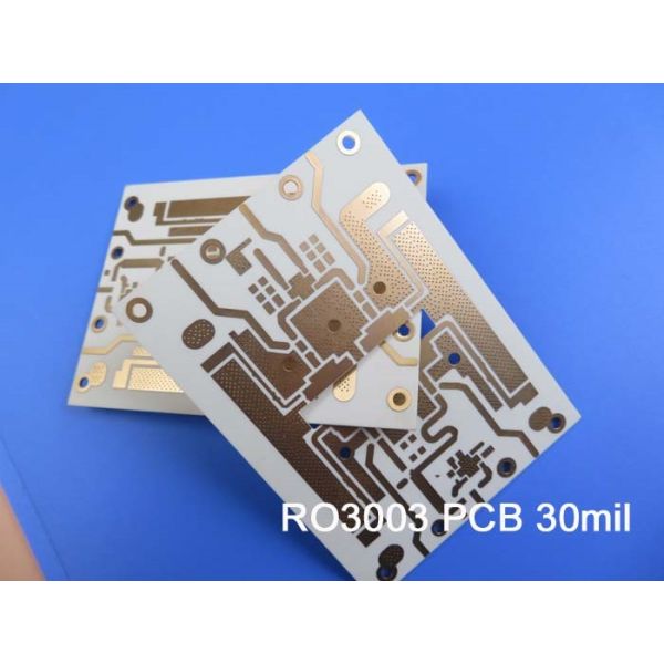Rogers RO3003 High Frequency Printed Circuit Board 2-Layer Rogers 3003 30mil 0.762mm PCB with DK3.0 DF 0.001 for microwave RF