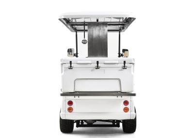 Safety Low Speed Electric Car Golf Cart , 2 Seater Golf Cart PP Material