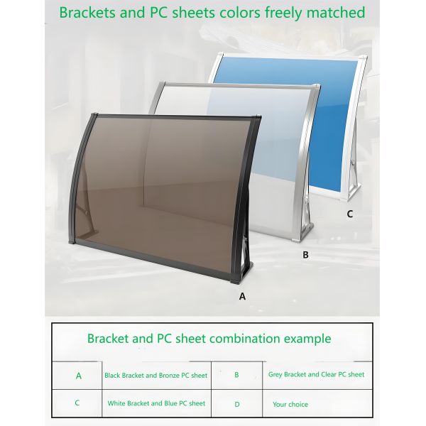 Противоморозный ПК-Паркетная тента остается чистой для окна или двери
