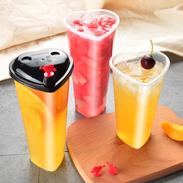 BPA Free Disposable Bubble Tea Cups 32oz Pp Plastic Coffee Cup