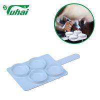 Cuillère de prélèvement de 200 ml pour le prélèvement de lait, palette de test de la mastite de 4 tasses