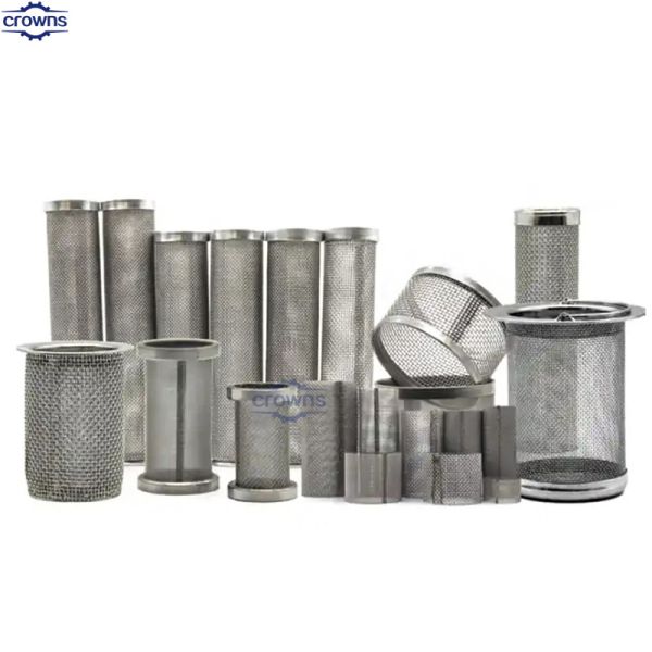 Cylinder slotted wedge wire Johnson filter tube deep well pipe Wedge V Slotted Wire Stainless steel 316 Sieve Cylinder