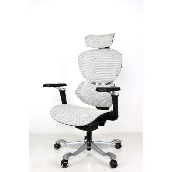 High Back Ergonomic Office Mesh Chair Racing Chair Black with 5D Armrest