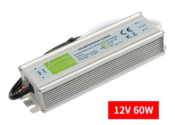 RoHS IP67 Constant Voltage LED Power Supply 12V Constant Current