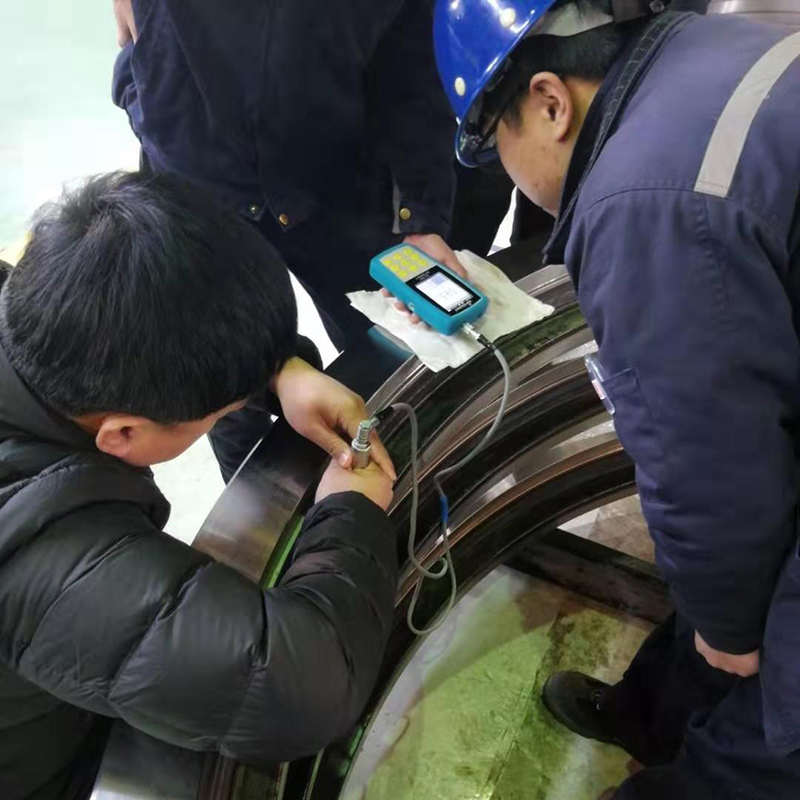 Динасоновый ультразвуковой портативный тестер твердости интегрировать динамические и статические методы