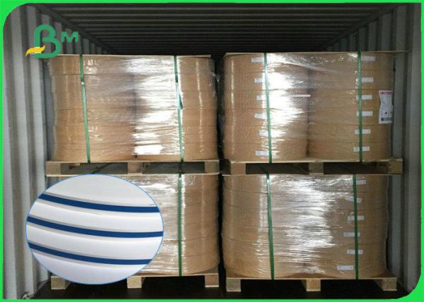 14mm 15mm 60gsm 120gsm Waterproof Straw Paper Roll For Striped Drinking straws