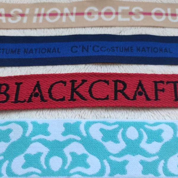 Custom Width Printed Elastic Band - Polyester Blend, Fade-Resistant (Home Textiles/Hairbands)