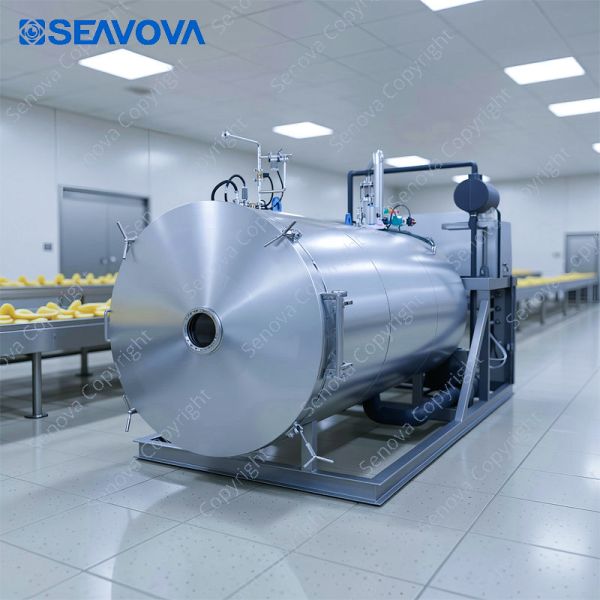 100Kg Industrial Food Freeze Dryer 10sqm Industrial Freeze Drying Equipment