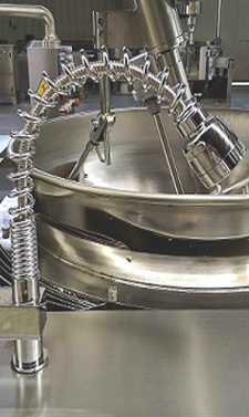 Stainless Steel 304 Cooking Equipment for School Restaurant Steam Heating Jacket Kettle