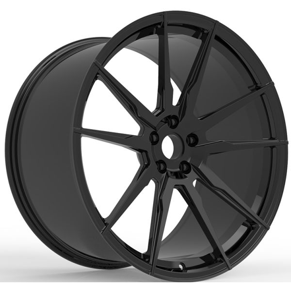 2-piece a forgé des roues adaptées aux besoins du client pour annoter le noir 19 les jantes de voiture bouleversées 20 21 22 et 23 par pouces pour Ferrari 458 jantes d'alliage