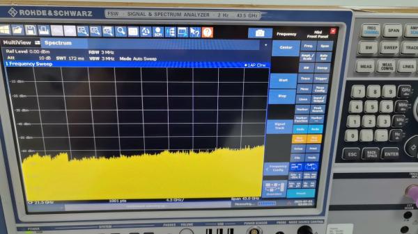 43.5 GHz Ultra Wideband Rohde And Schwarz Signal Analyzer FSW43