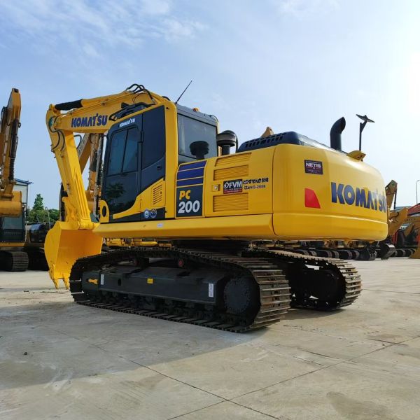 20 Ton Original Japan Used Komatsu PC200-8 hydraulic Crawler Excavator