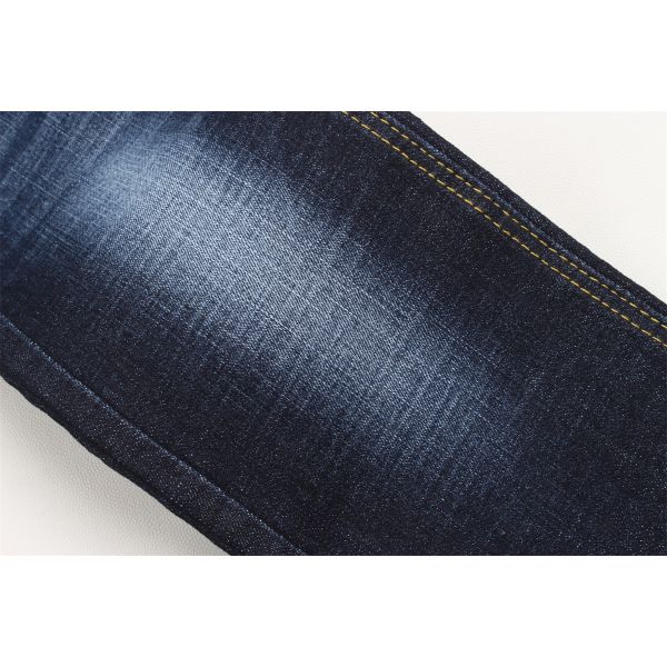 Tissu denim super extensible à effet croisé de 10 oz pour jeans homme ou femme, style sud-américain