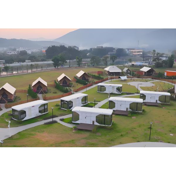 Prefabricated Mass Production Space Capsule House Luxury Configuration Smart