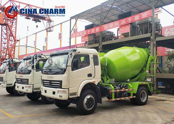 Sinotruk HOWO 6*4 Ready Mix Concrete Truck 5 Cubic Meters For Construction