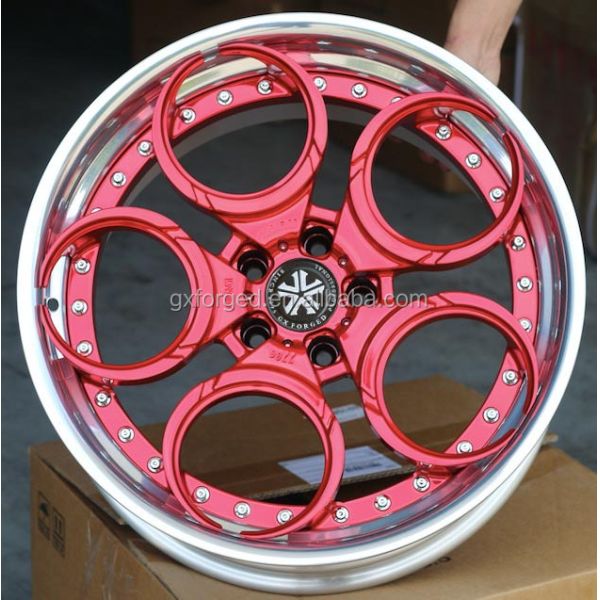 Изготовленная на заказ глубокая вогнутая выкованная оправа колеса автомобиля 18 до 22 дюймов