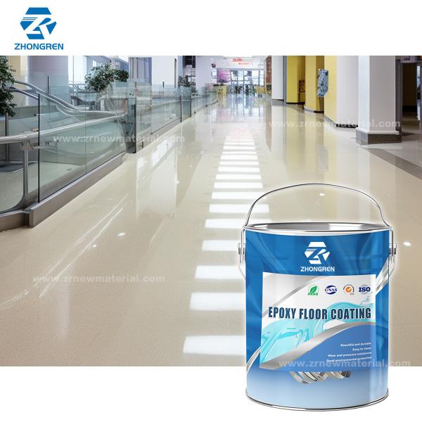 Chemical Resistance Epoxy Floor Coating Two Components Waterborne Epoxy Paint