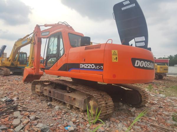                  Uesd Doosan Crawler Excavator Dh220LC-7, Secondhand Digger Doosan 220 for Sale             