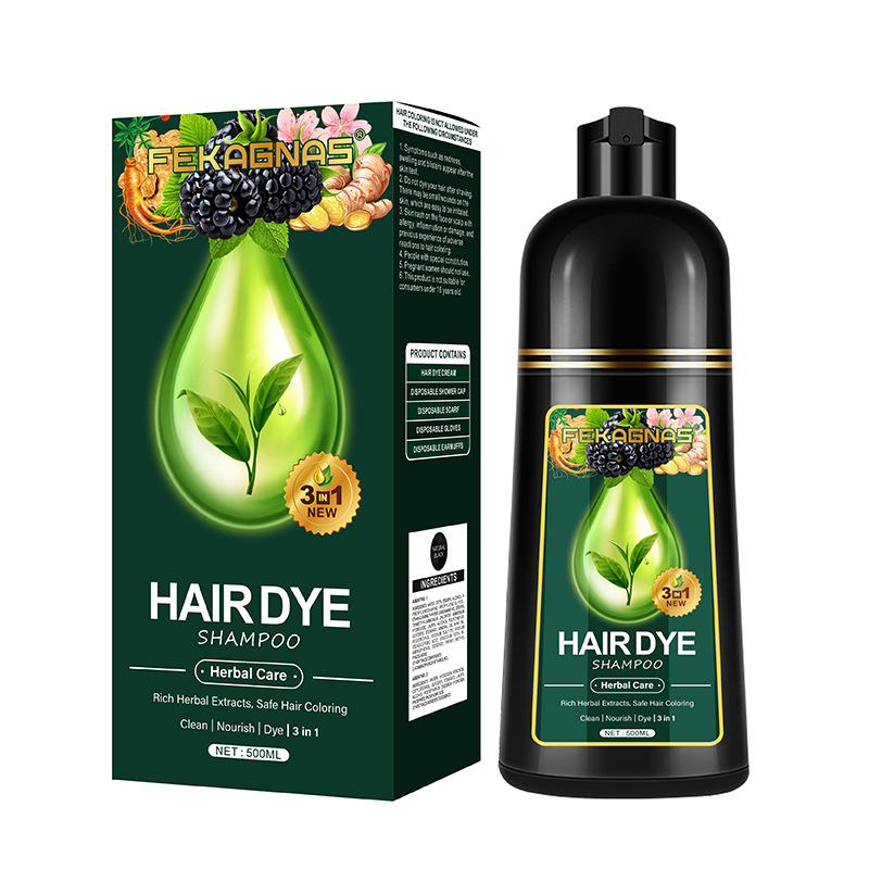 Herbal Formula Hair Dye Shampoo Ammonia Free Cosmetic Grade