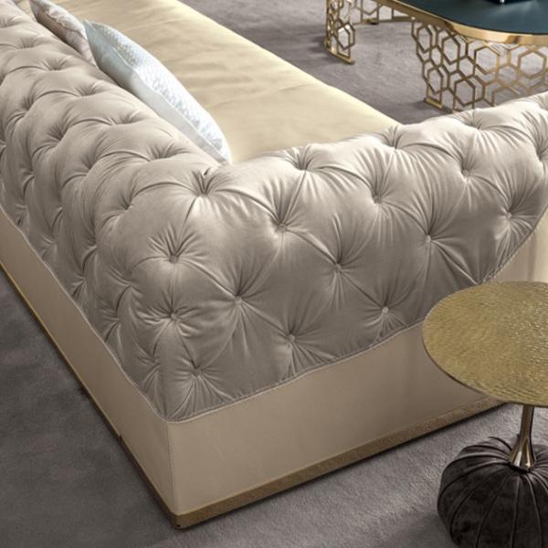 Italian Modular Sofa Lounger 3.0x1.0m Individual Piece Sectional Couch