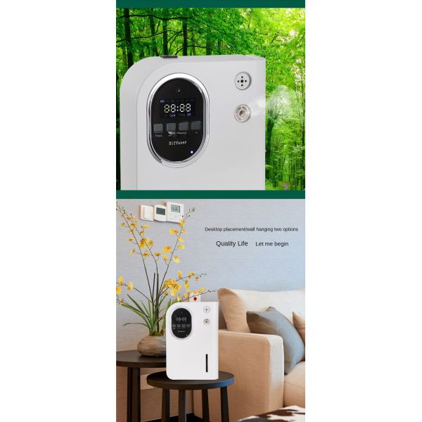 2023 New Arrival Aroma Diffuser Large Coverage 160ml Portable Essential Oil Diffuser Quiet Negative ion purify scent diffuser