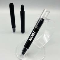 Best Selling Clear Lipstick Tube Black Colorful Lipstick Packaging Container with Brush