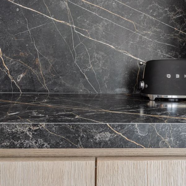 Wood Luxury Full Luxury Kitchen Cabinet Custom Modern Designs Wood Veneer Kitchen Cabinets For Villa