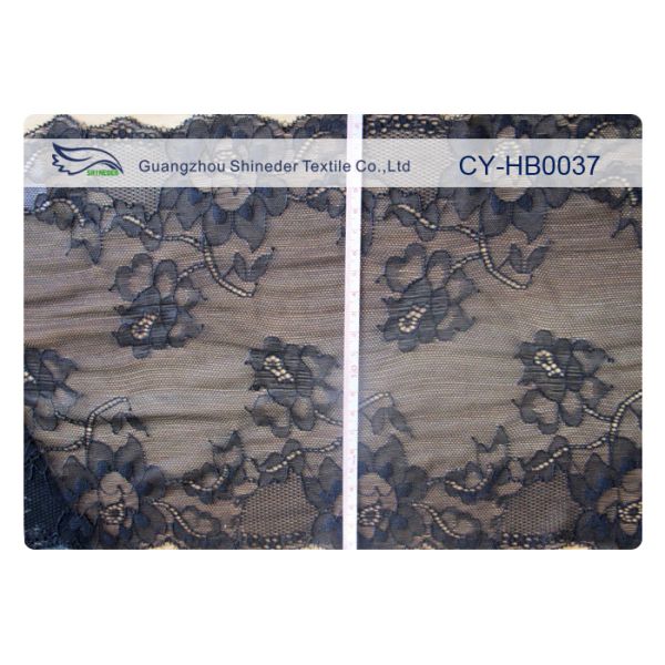 Fresh Design Nylon Lace Material for Lingerie , Underwear CY-HB0037