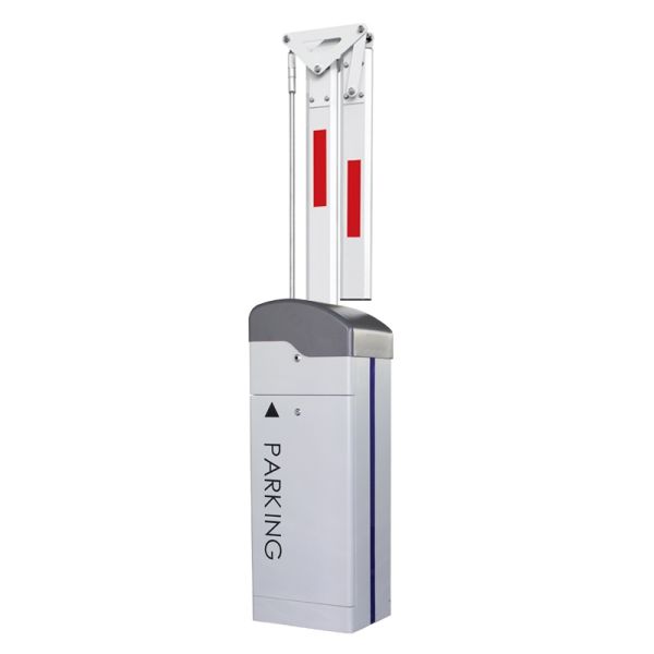 Logo Customized Boom Barrier Gates DC AC Servo Motor Parking Barrier Gate With LPR System
