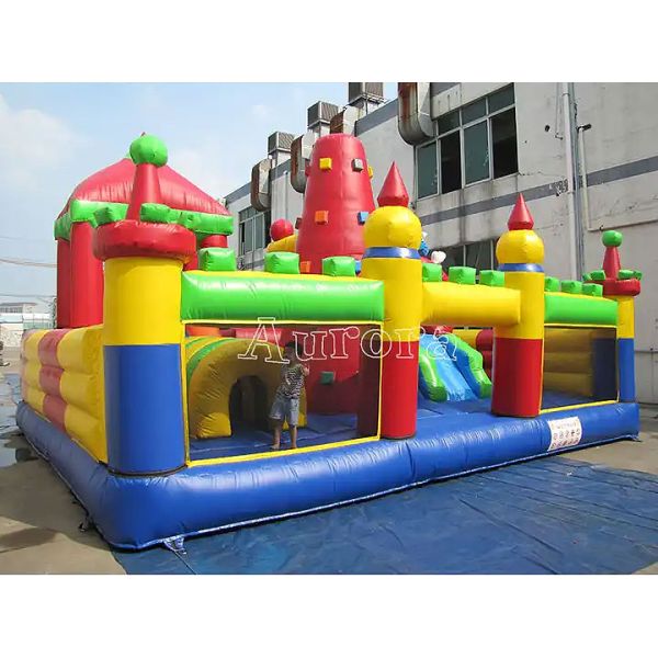 Amusement Park Inflatable Jumping Castle Indoor Outdoor Bounce House CE EN14960