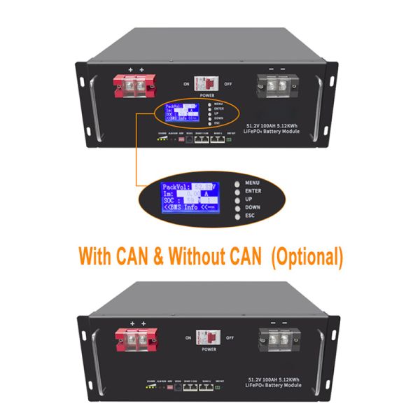 Deep Cycle Solar Generator Lithium Battery Lifepo4 24v 48v 200ah 100ah