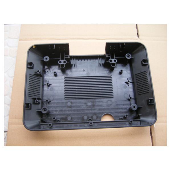 Розничное обслуживание инжекционного метода литья снабжения жилищем/дисплея зрения/чернота/материальные АБС/поверхность текстуры/одиночная полость