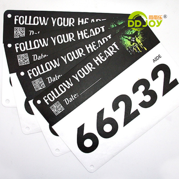 DDJOY Running Race Bibs Large Numbers and Safety Pins Included for Marathon Race Events