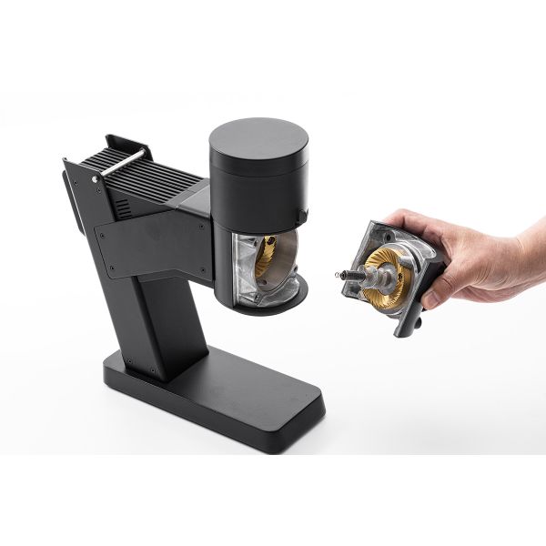 50W 58mm Flat Burr Pour Over Coffee Grinder Rechargeable Coffee Mill For Camping
