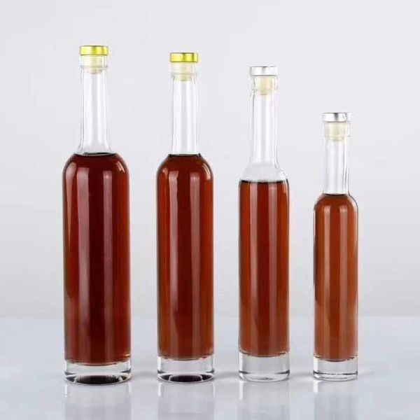 Craftsmanship 700ml Spirit Glass Bottle with SCREW CAP/Cork Sealing Type in Blue