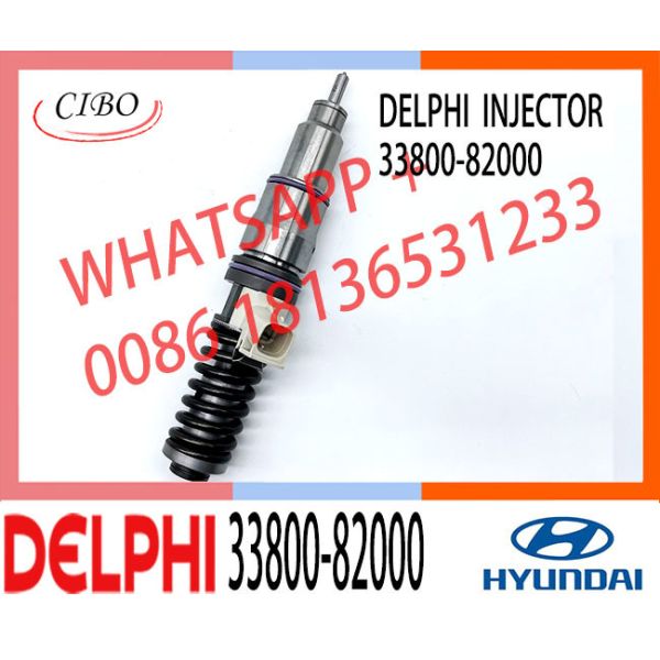 Инжектор дизельного топлива 63229465 прямой связи с розничной торговлей 33800-82000 BEBE4D19001 для СИЛЫ HYUNDAI 12LHIGH