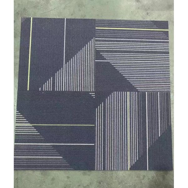 Commercial Office Nylon Carpet Tiles with PVC Backing Heavy Duty and Easy to Install