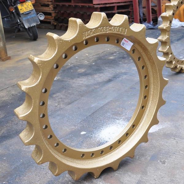Steel Material Excavator Undercarriage Parts Segment Drive Sprocket For Hitachi