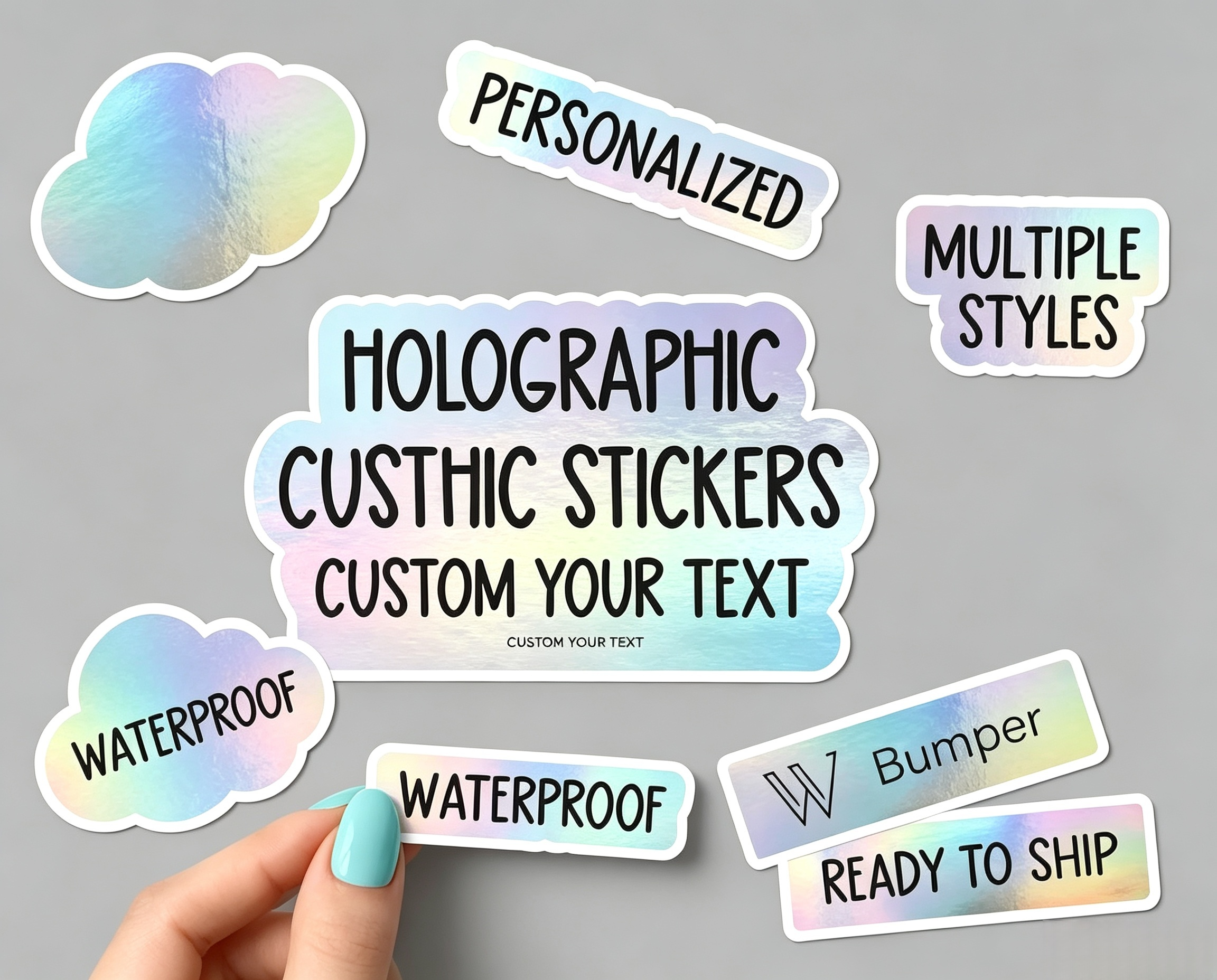 Custom Die Cut Vinyl Logo Lettering Transfer Sticker Car Glass Window Thick Vinyl Windscreen Car Decals Stickers