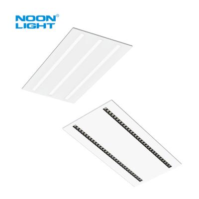40W/60W 3000K/6000K 6400lm/9600lm CRI80/90/95 LED Grid Light Suitable for Commercial in White Powder Painted Steel