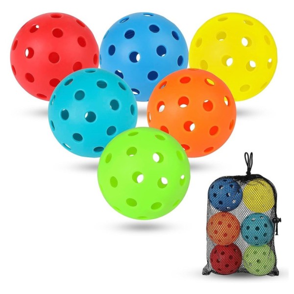 USAPA Approved Pickleball Balls with Lightweight Design and Durable Construction for Tournament Grade Play
