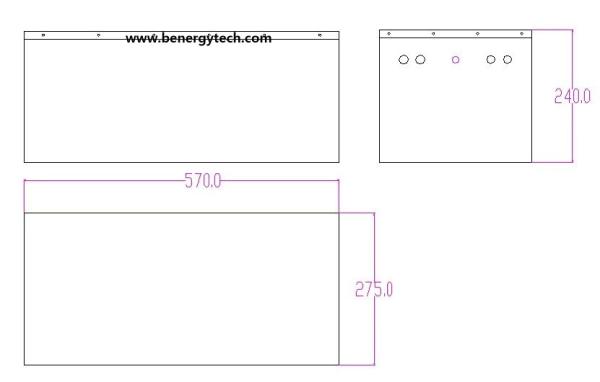 Batterie LiFePO4 72V 105Ah | pour AGV et Tricycle Électrique | Longue Durée de Vie et Sécurité Renforcée