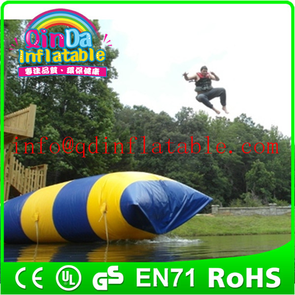 Water Playing Inflatable Catapult Blob large inflatable pillow blob