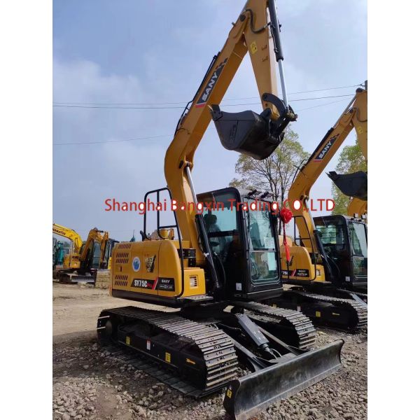SANY SY75C Mini Excavator 7500 KG Machine Weight and Compact Design