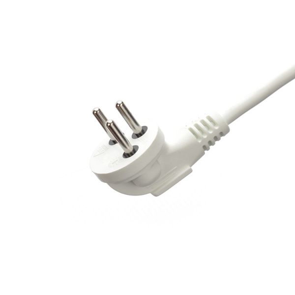 Customized Yes 5 Ways Power Strip Connected with Extension Cord Israel Industrial Surge Protector White